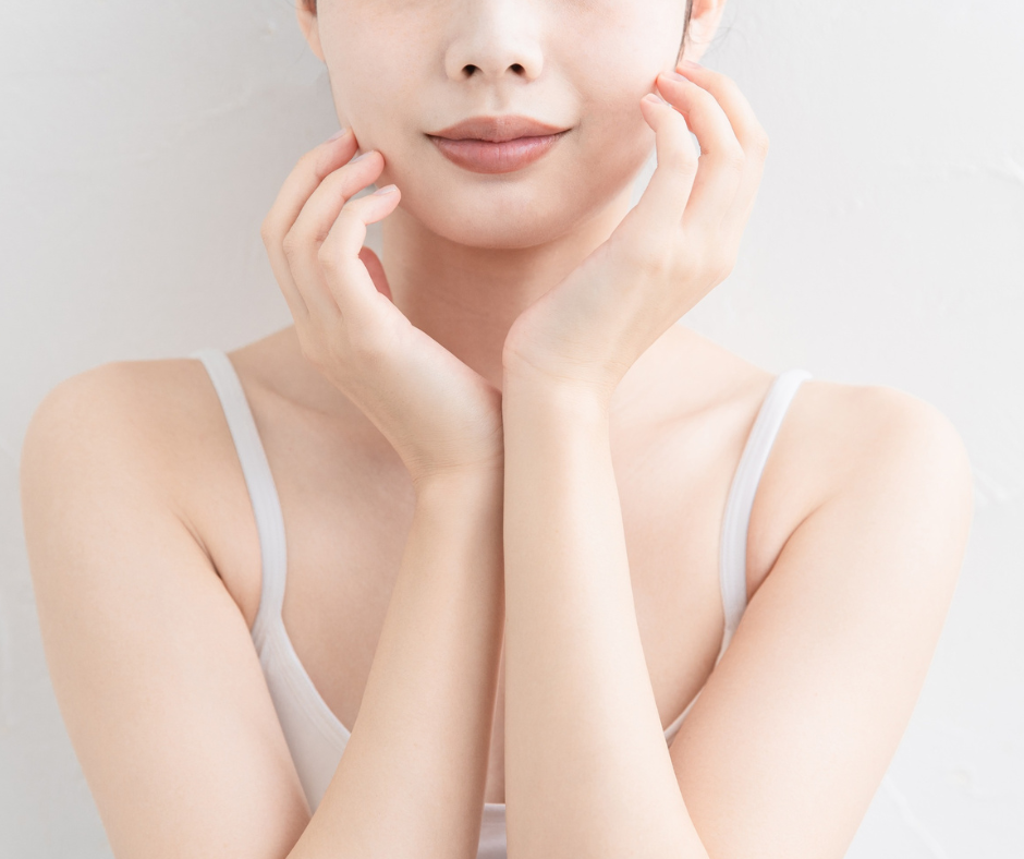 洗顔の様子